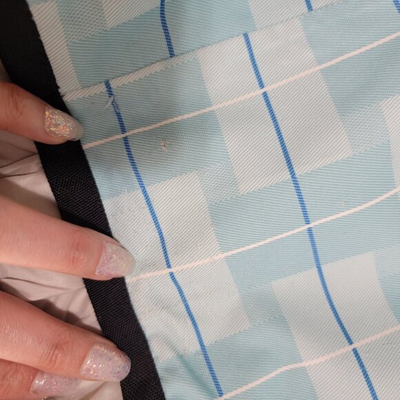 Morrow Women’s Small Blue Plaid Ski Snowboard Snow Pants‎ Outdoor - Picture 11 of 12